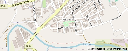 Mappa Sant'Angelo in Lizzola