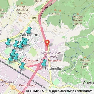 Mappa A1 Milano - Napoli, 50041 Calenzano FI, Italia (1.46727)