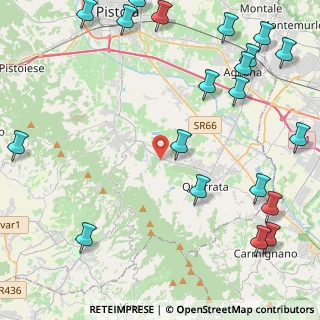 Mappa Via Collimozzi, 51039 Quarrata PT, Italia (6.5015)