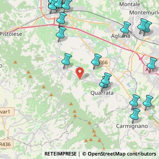 Mappa Via Collimozzi, 51039 Quarrata PT, Italia (6.565)