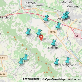Mappa Via Collimozzi, 51039 Quarrata PT, Italia (5.16417)