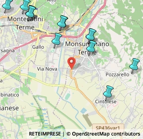 Mappa Via del Terzo, 51015 Monsummano Terme PT, Italia (2.78077)