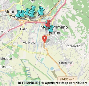 Mappa Via del Terzo, 51015 Monsummano Terme PT, Italia (2.275)