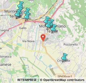 Mappa Via del Terzo, 51015 Monsummano Terme PT, Italia (2.39455)