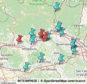 Mappa Via del Terzo, 51015 Monsummano Terme PT, Italia (13.86941)