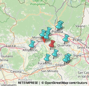 Mappa Via del Terzo, 51015 Monsummano Terme PT, Italia (11.43833)