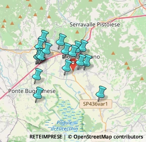 Mappa Via del Terzo, 51015 Monsummano Terme PT, Italia (2.99389)
