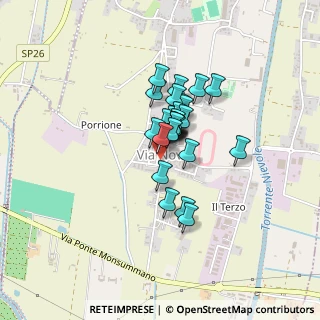 Mappa Piazza della Costituzione, 51018 Pieve A Nievole PT, Italia (0.25)