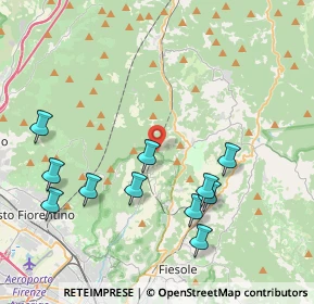Mappa Strada Provinciale, 50019 Sesto Fiorentino FI, Italia (4.45091)