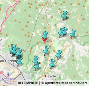 Mappa Strada Provinciale, 50019 Sesto Fiorentino FI, Italia (4.876)