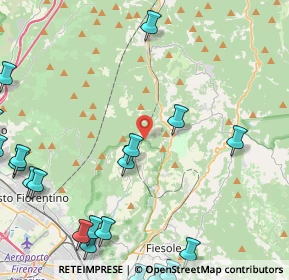 Mappa Strada Provinciale, 50019 Sesto Fiorentino FI, Italia (6.5795)