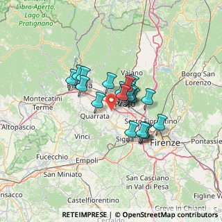 Mappa Via Longobarda, 59100 Prato PO, Italia (9.2365)
