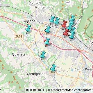Mappa Via Longobarda, 59100 Prato PO, Italia (4.135)