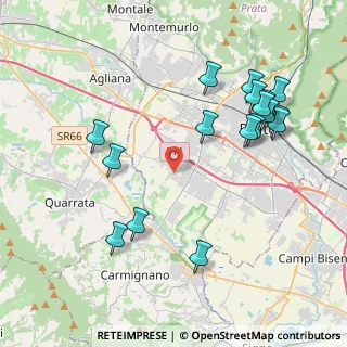 Mappa Via Longobarda, 59100 Prato PO, Italia (4.57059)