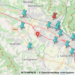 Mappa Via Longobarda, 59100 Prato PO, Italia (5.46083)