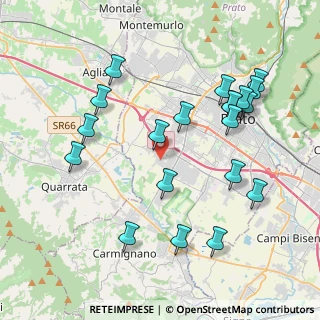 Mappa Via Longobarda, 59100 Prato PO, Italia (4.424)