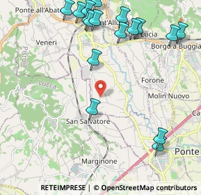 Mappa Via del Mei, 51017 Pescia PT, Italia (2.73059)