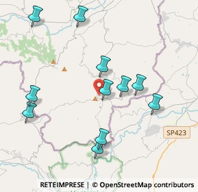 Mappa Via Saludecio, 47836 Mondaino RN, Italia (4.18273)