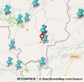 Mappa Via Saludecio, 47836 Mondaino RN, Italia (5.96)