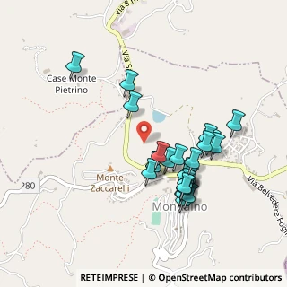 Mappa Via Saludecio, 47836 Mondaino RN, Italia (0.46552)