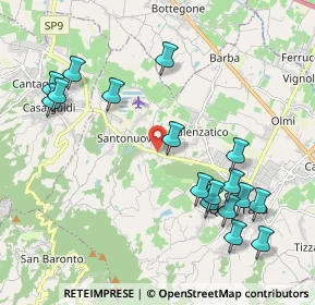 Mappa Via Europa, 51039 Pistoia PT, Italia (2.36)