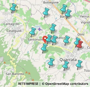 Mappa Via Europa, 51039 Pistoia PT, Italia (2.17867)