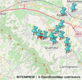 Mappa Via Europa, 51039 Pistoia PT, Italia (3.555)