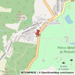 Mappa Via Fiorentina, 276, 50036 Vaglia, Firenze (Toscana)