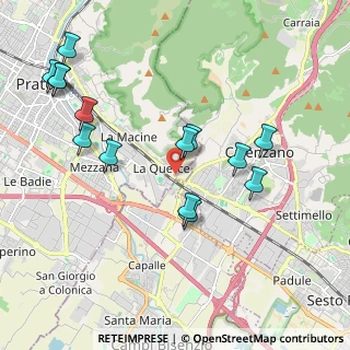 Mappa Via Riccardo Becheroni, 59100 Prato PO, Italia (2.22214)