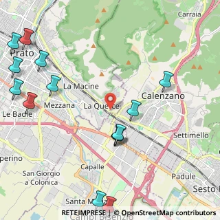 Mappa Via Riccardo Becheroni, 59100 Prato PO, Italia (2.99714)