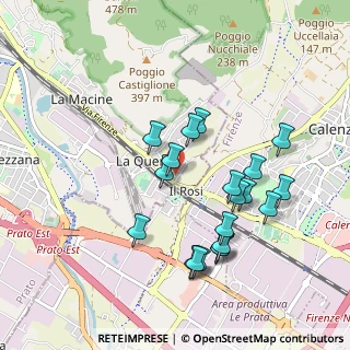 Mappa Via Riccardo Becheroni, 59100 Prato PO, Italia (0.9485)