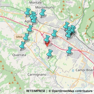 Mappa Via Cinque Giornate di Milano, 59100 Prato PO, Italia (4.31167)