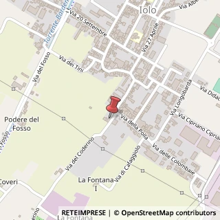 Mappa Via del Coderino, 2, 59100 Prato, Prato (Toscana)