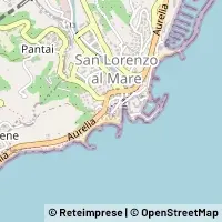 Mapa San Lorenzo al Mare