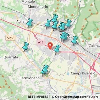 Mappa Via Paronese, 59100 Prato PO, Italia (3.8425)
