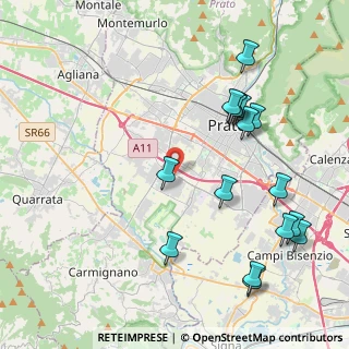 Mappa Via Paronese, 59100 Prato PO, Italia (4.8725)