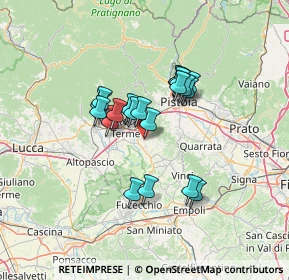 Mappa Via Marco Polo, 51015 Monsummano Terme PT, Italia (10.4105)