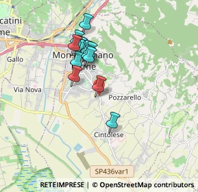 Mappa Via Marco Polo, 51015 Monsummano Terme PT, Italia (1.53813)