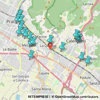 Mappa Via del Pesco, 59100 Prato PO, Italia (2.562)