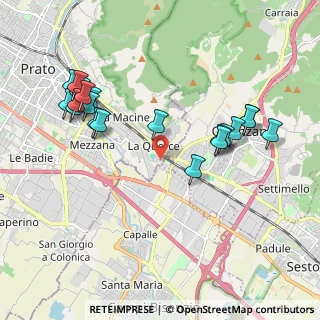 Mappa Via del Pesco, 59100 Prato PO, Italia (2.1945)