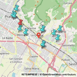 Mappa Via del Pesco, 59100 Prato PO, Italia (2.25)
