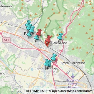 Mappa Via del Pesco, 59100 Prato PO, Italia (3.28)