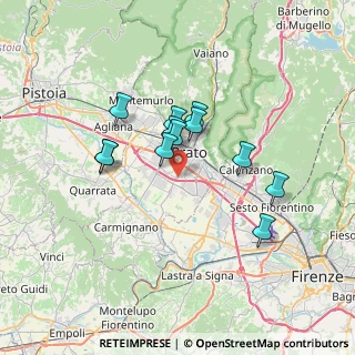 Mappa Via Adamo Papi, 59100 Prato PO, Italia (5.69)