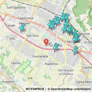 Mappa Via Adamo Papi, 59100 Prato PO, Italia (2.32375)
