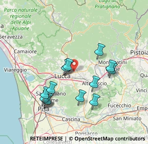 Mappa Via Vecchia Pesciatina, 55012 Capannori LU, Italia (14.304)