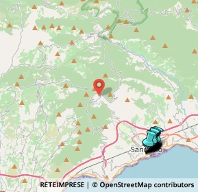 Mappa Strada al prato, 18038 Sanremo IM, Italia (5.9885)