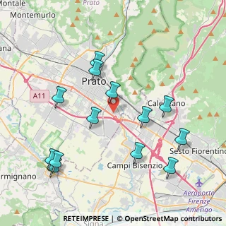 Mappa Via dei Caselli, 59100 Prato PO, Italia (4.43308)