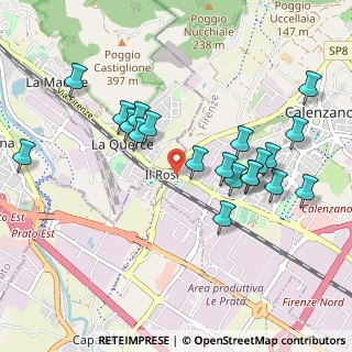 Mappa VAI DI PRATO, 50141 Calenzano FI, Italia (1.019)