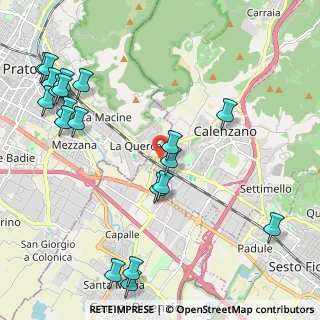 Mappa VAI DI PRATO, 50141 Calenzano FI, Italia (2.7785)