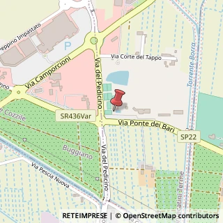 Mappa Via Ponte dei Bari, 20, 51016 Montecatini Terme, Pistoia (Toscana)